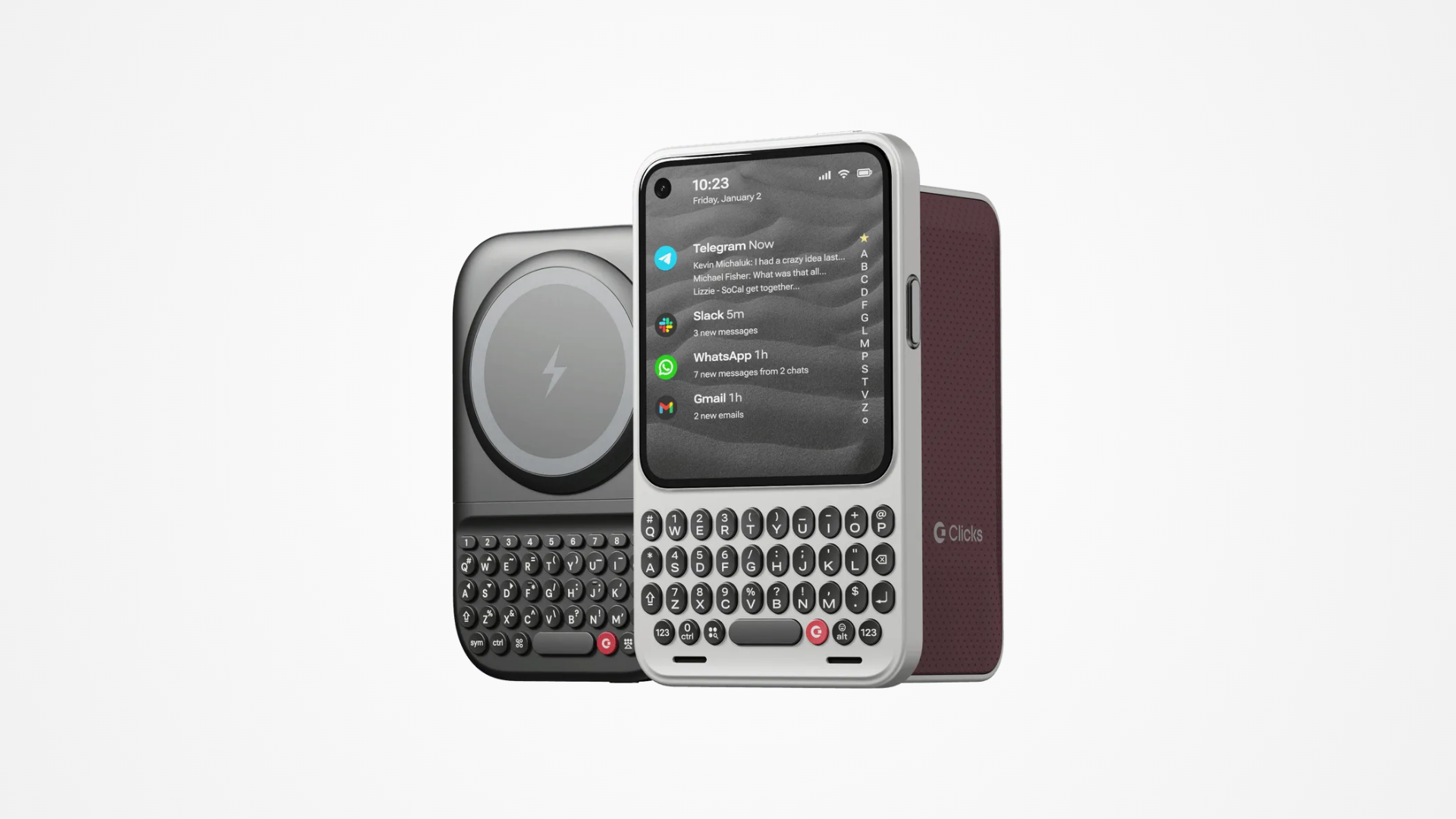Clicks Introduces Retro-Style Smartphone and Keyboard at CES 2026 Clicks Introduces Retro-Style Smartphone and Keyboard at CES 2026