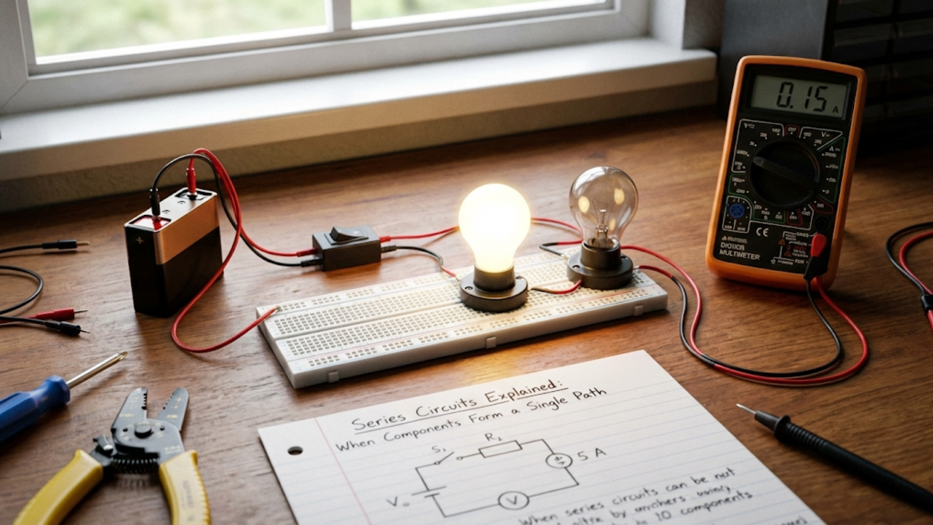 Series Circuits Explained: When Components Form a Single Path Series Circuits Explained: When Components Form a Single Path