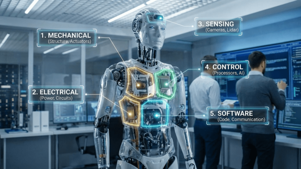 5 Fundamental Systems Every Robot Needs | Essential Robot Components