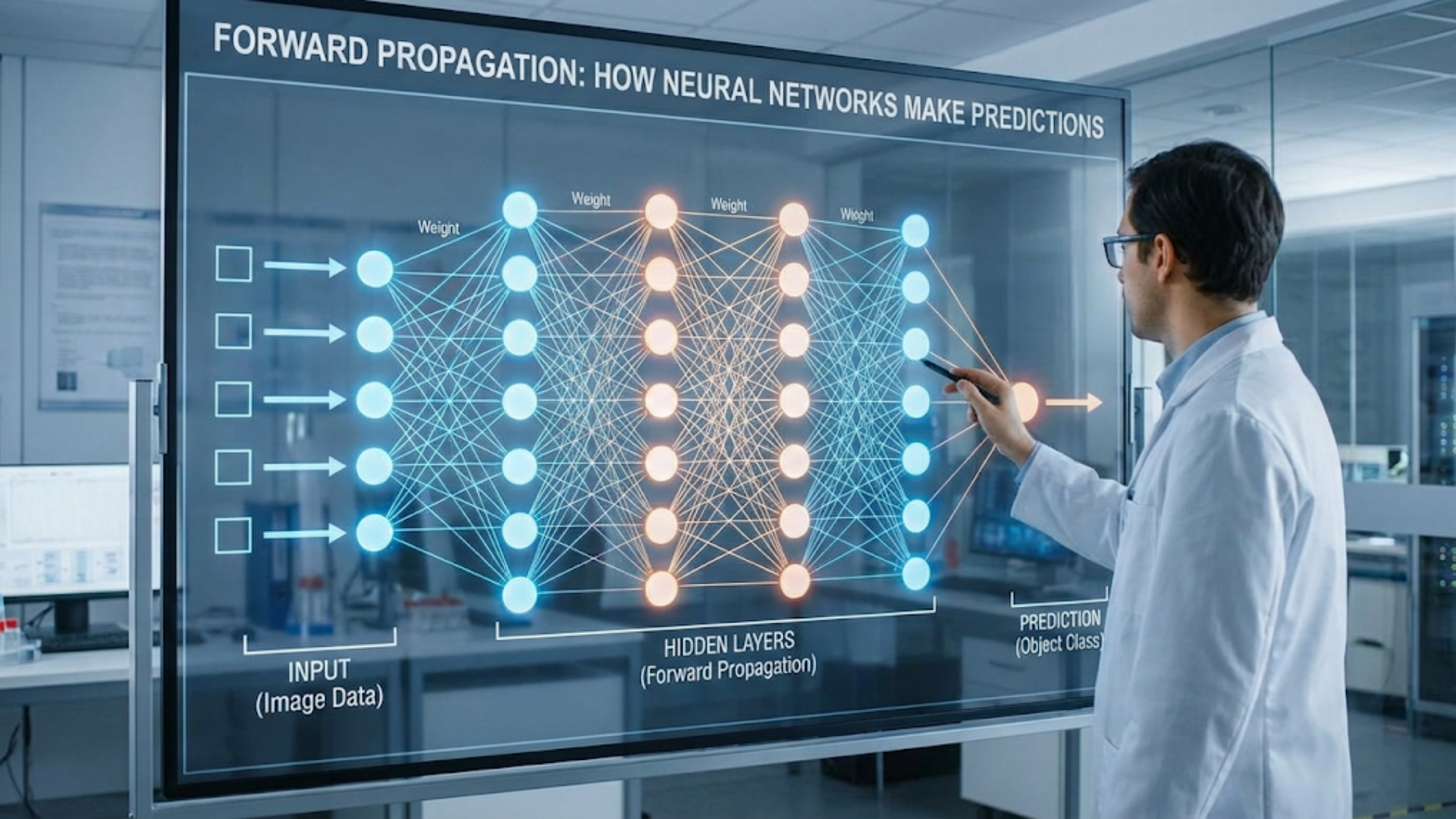 Forward Propagation: How Neural Networks Make Predictions