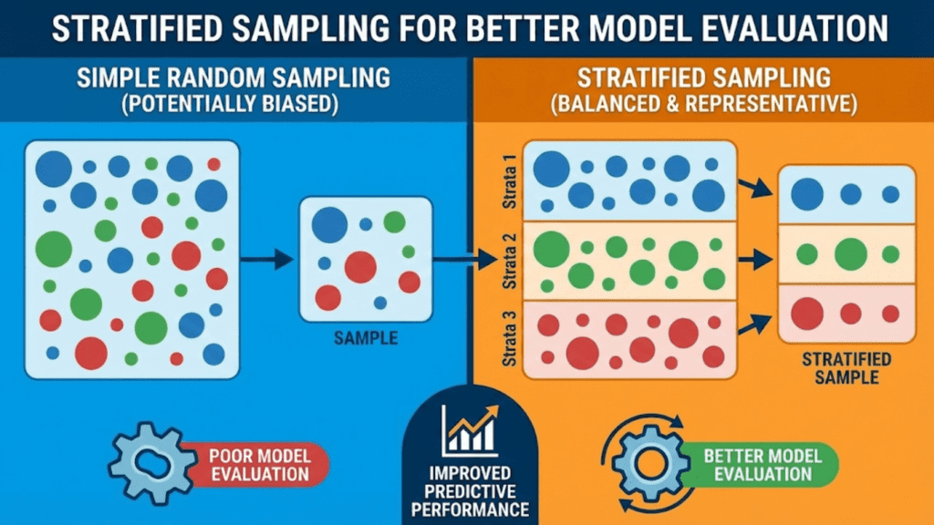 Stratified Sampling for Better Model Evaluation Explained