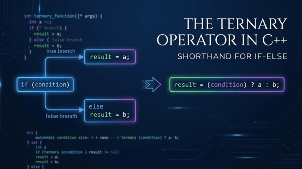 C++ Ternary Operator Guide: Master Conditional Expressions