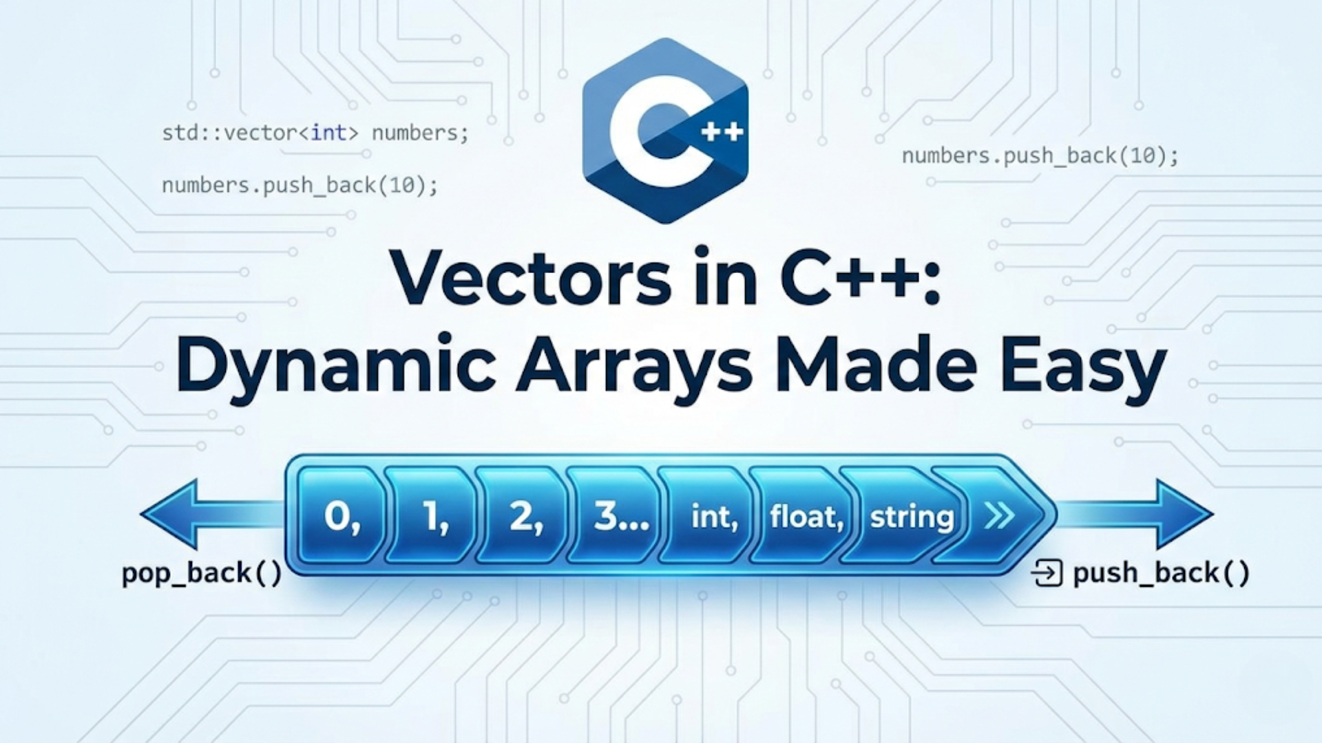 Vectors in C++: Dynamic Arrays Made Easy