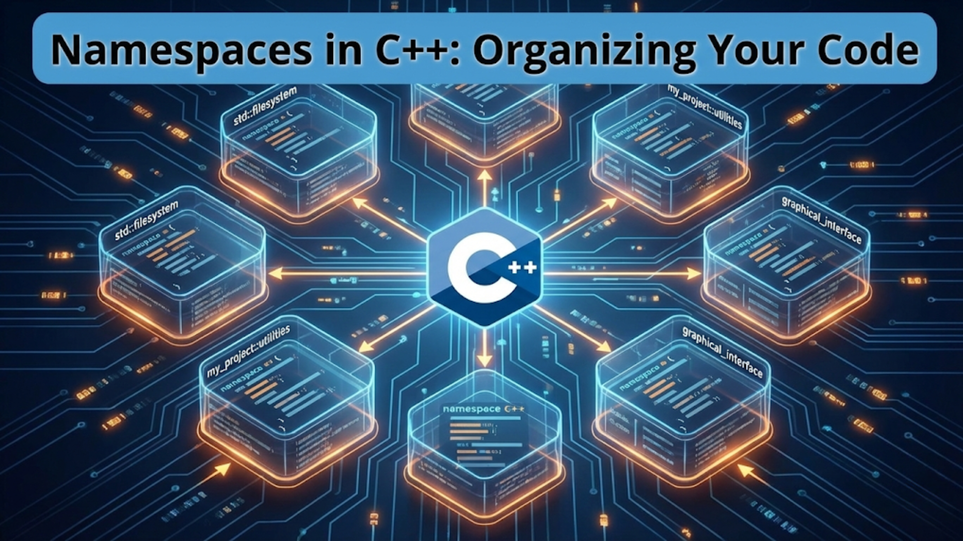 C++ Namespaces Complete Guide: Organizing Code and Avoiding Name Conflicts