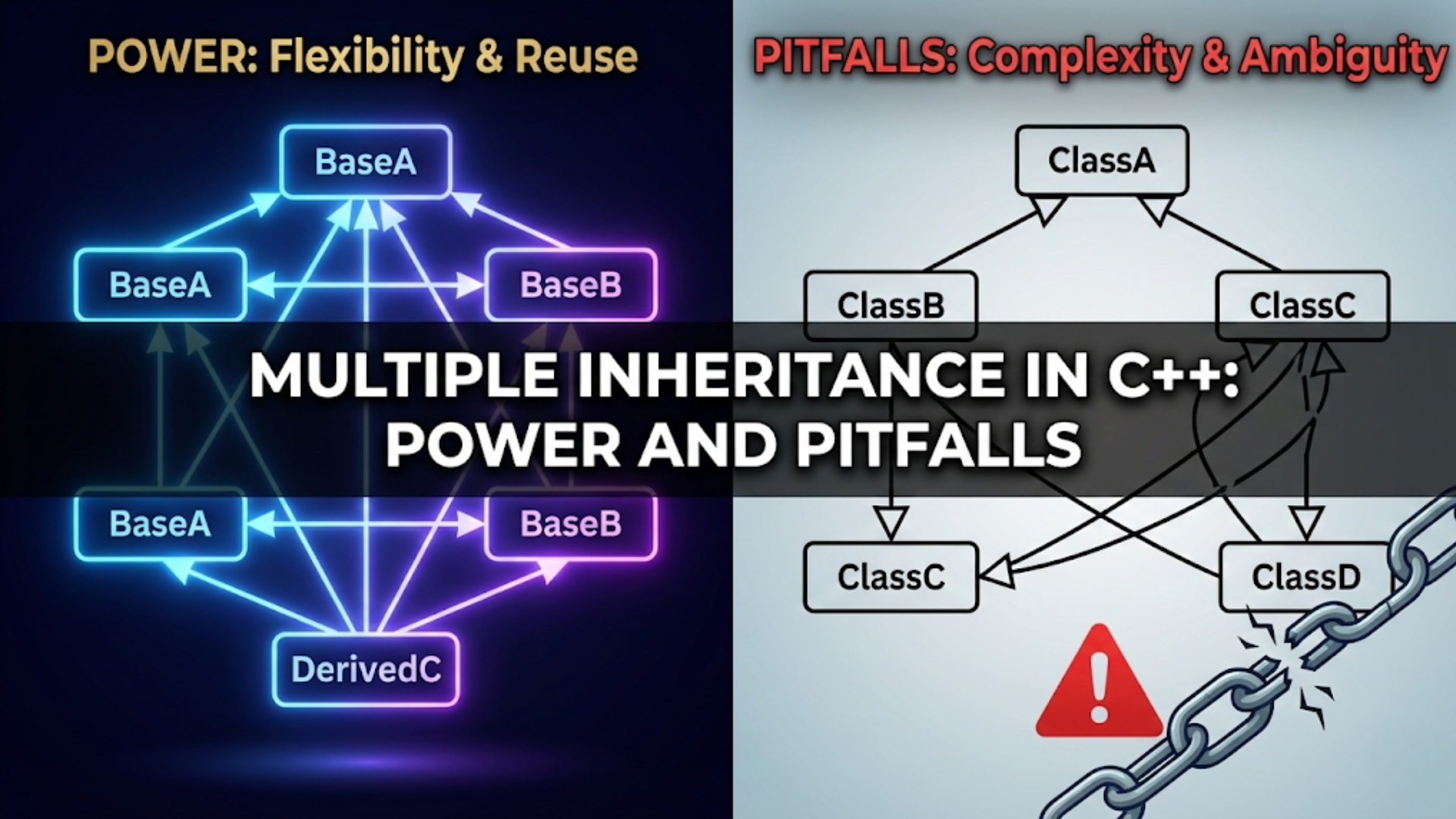 Multiple Inheritance in C++: Power and Pitfalls