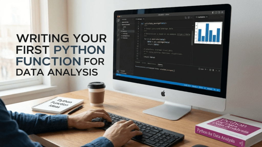 Writing Your First Python Function for Data Analysis: Complete Guide