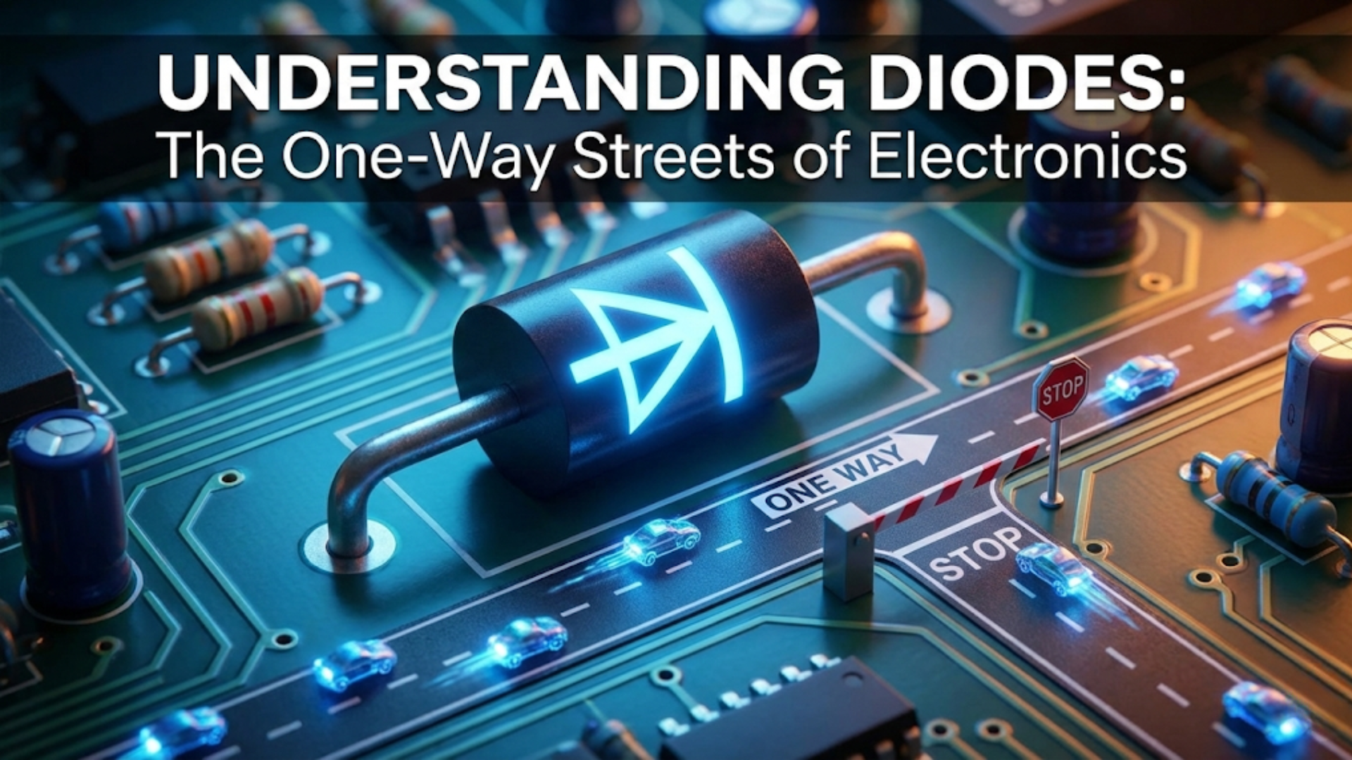 Understanding Diodes: The One-Way Streets of Electronics Understanding Diodes: The One-Way Streets of Electronics