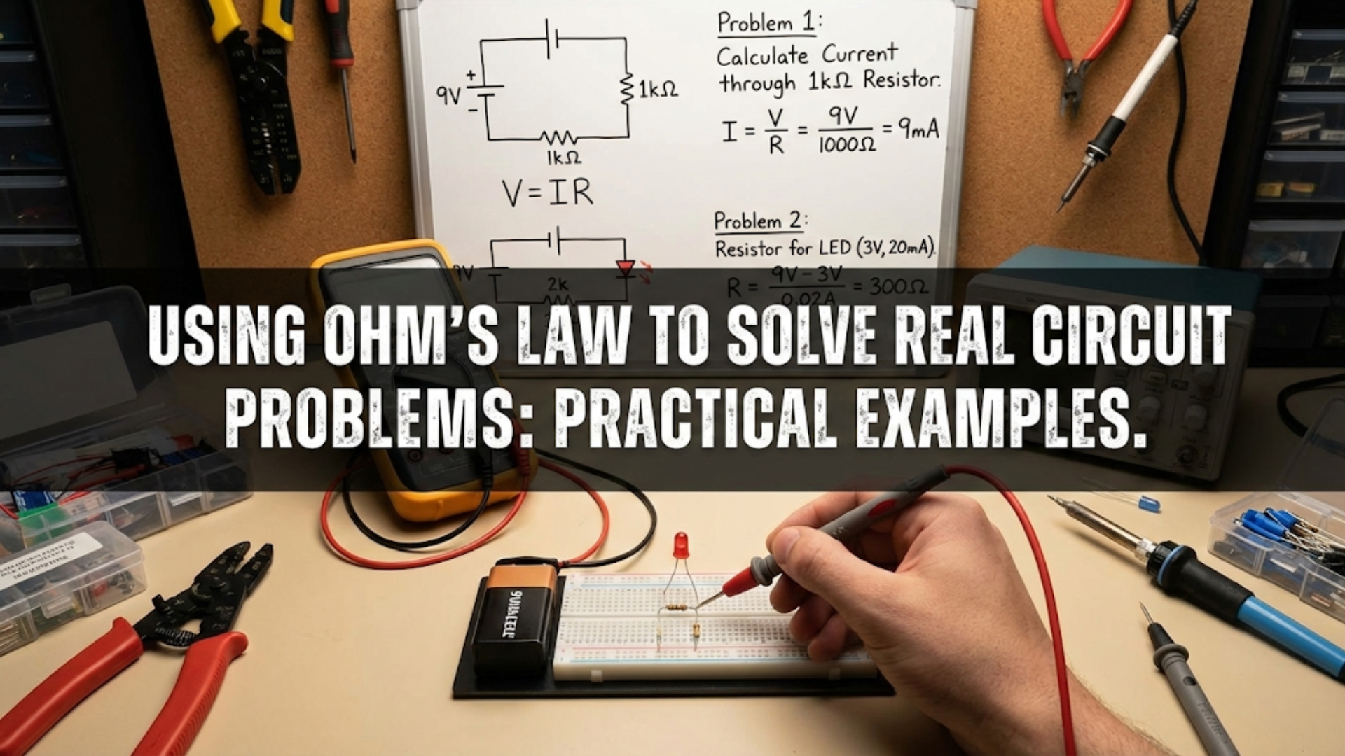 Using Ohm's Law to Solve Real Circuit Problems: Step-by-Step Practical ...