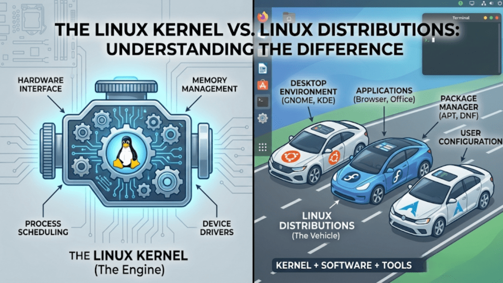 Linux Kernel vs Linux Distributions: What's the Real Difference?