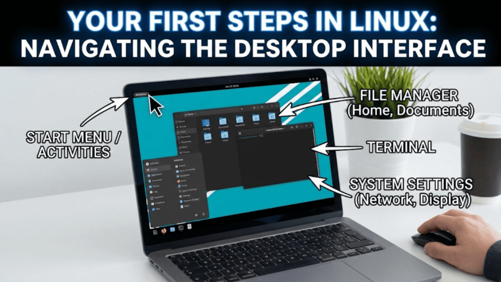 Your First Steps in Linux: A Beginner's Guide to Navigating the Desktop