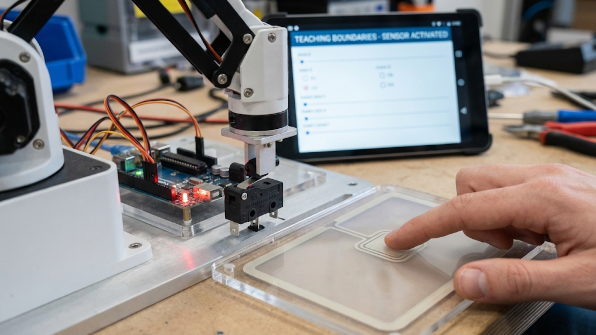 Touch Sensors and Limit Switches: Teaching Robots About Boundaries