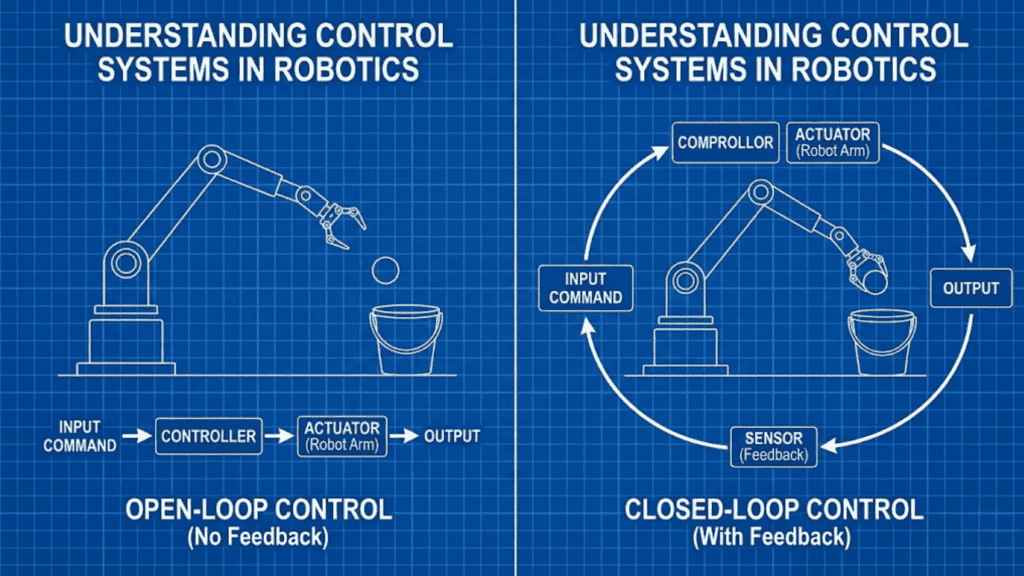Open-Loop vs Closed-Loop Control: Complete Guide for Robotics Beginners