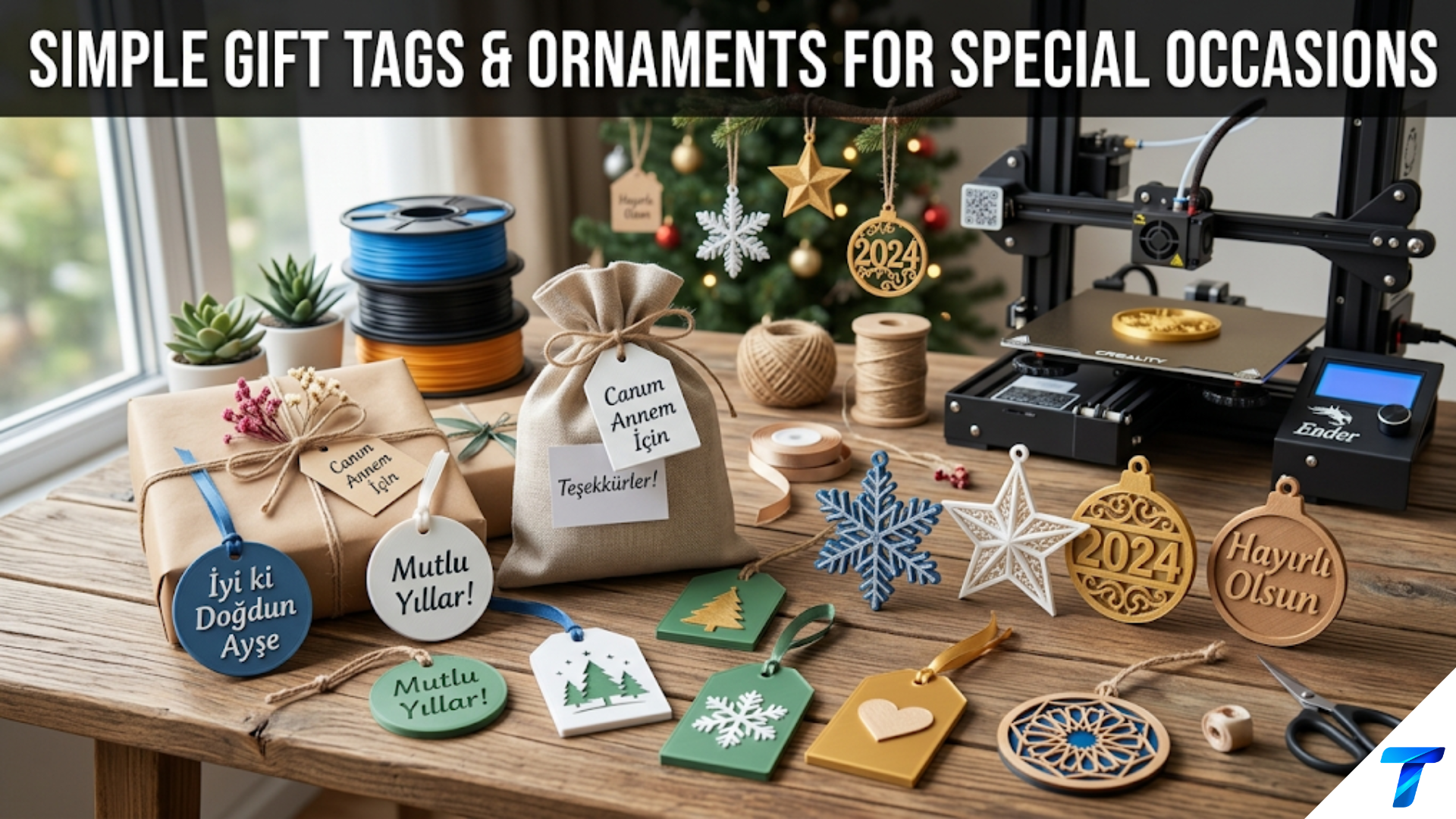 Simple Gift Tags and Ornaments for Special Occasions Simple Gift Tags and Ornaments for Special Occasions