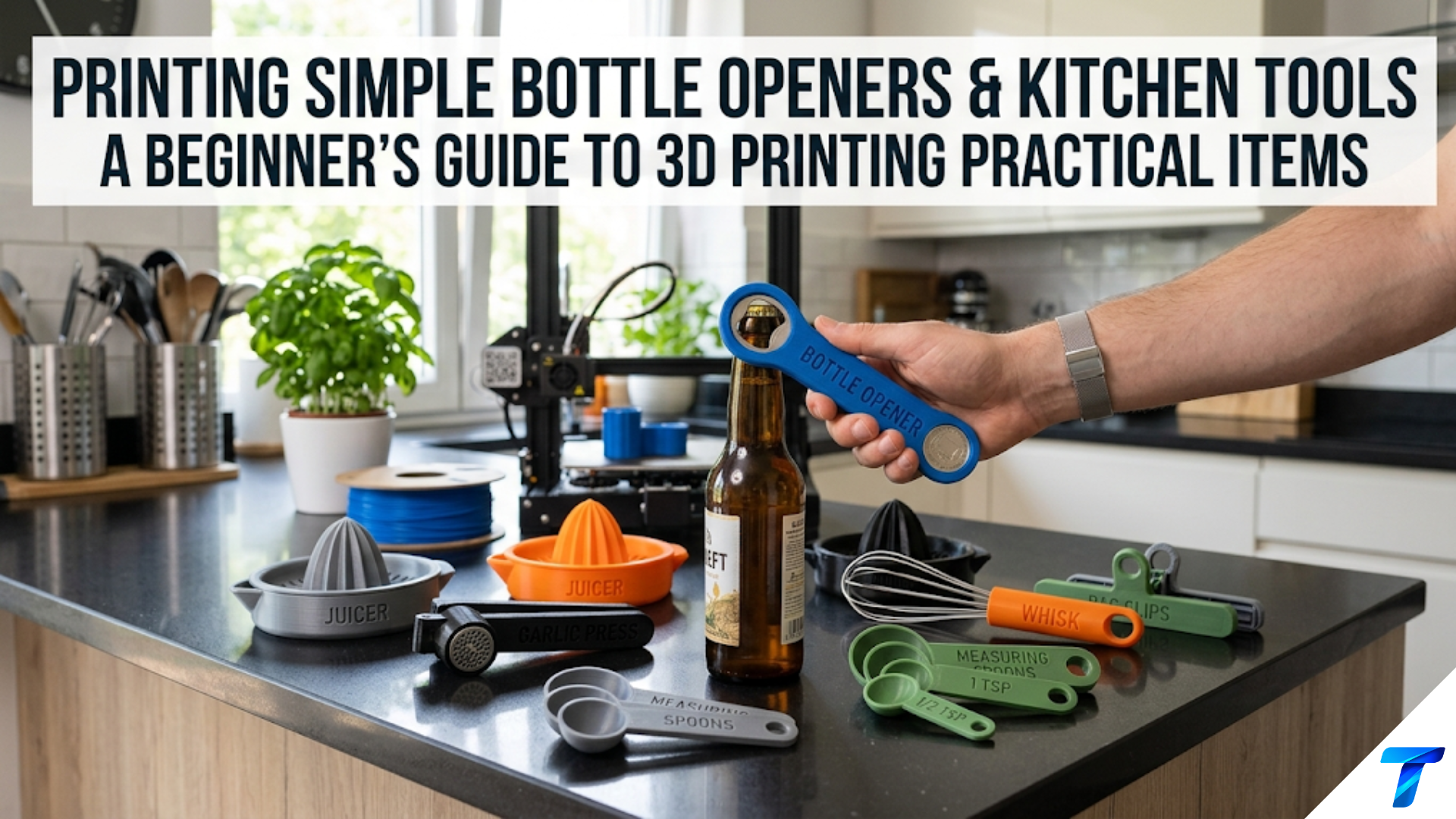 Printing Simple Bottle Openers and Kitchen Tools Printing Simple Bottle Openers and Kitchen Tools