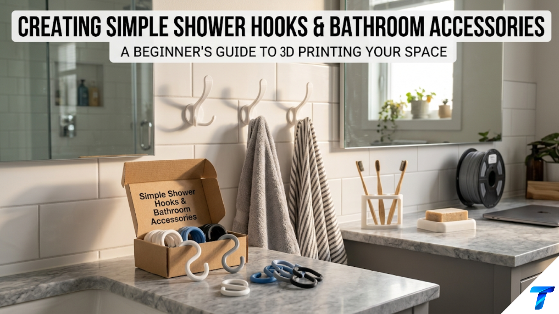 Creating Simple Shower Hooks and Bathroom Accessories Creating Simple Shower Hooks and Bathroom Accessories