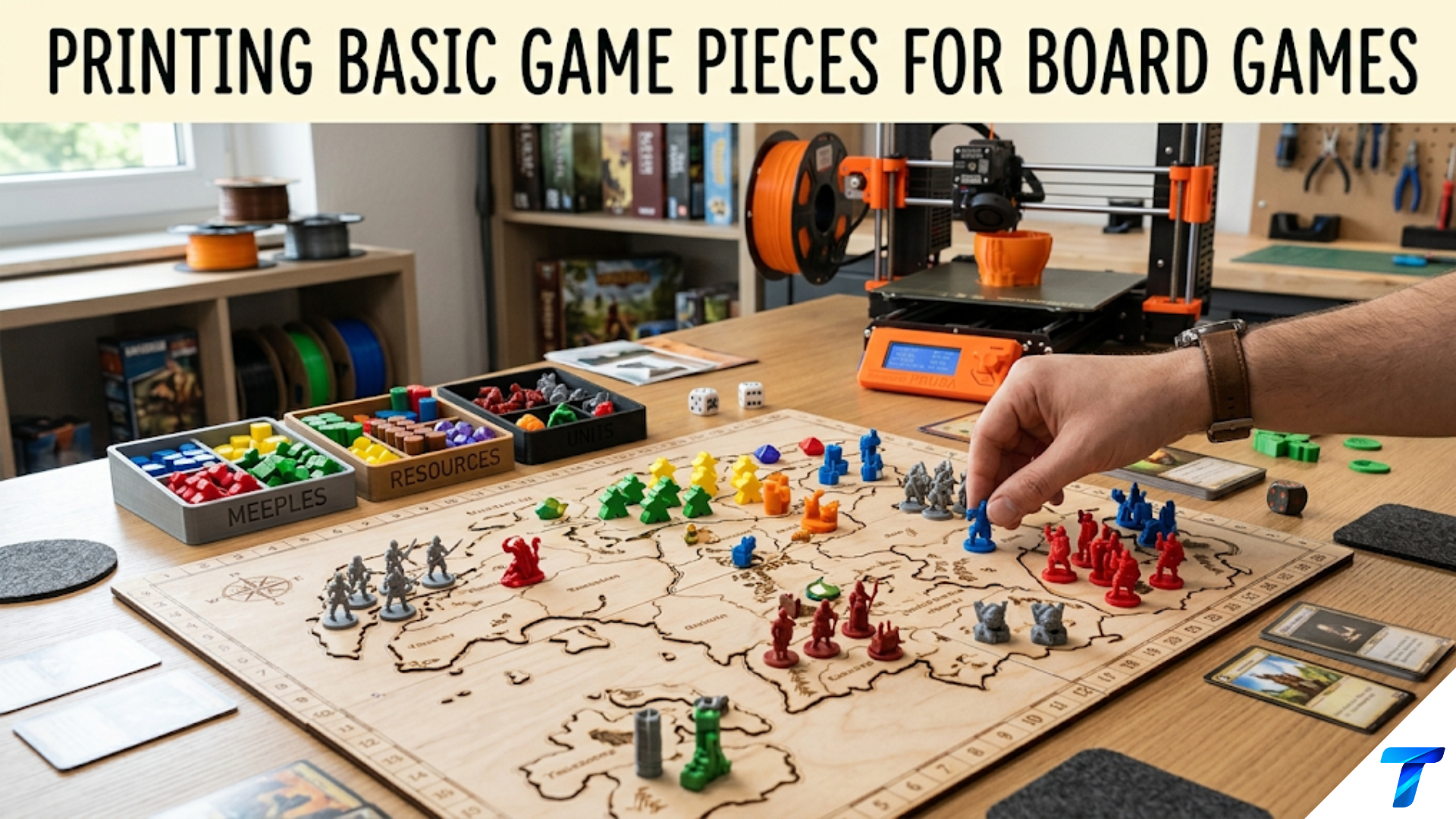 Printing Basic Game Pieces for Board Games Printing Basic Game Pieces for Board Games