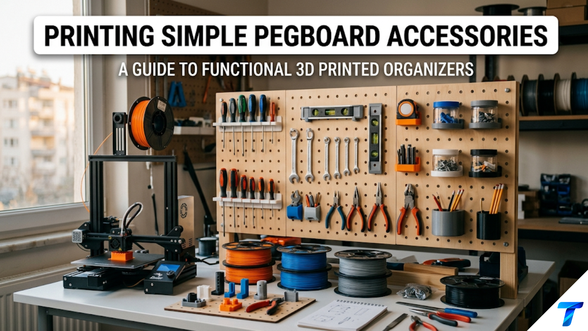 Printing Simple Pegboard Accessories Printing Simple Pegboard Accessories
