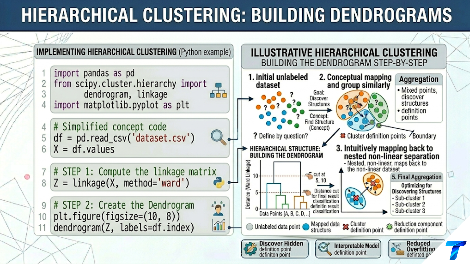 Hierarchical Clustering: Building Dendrograms Hierarchical Clustering: Building Dendrograms