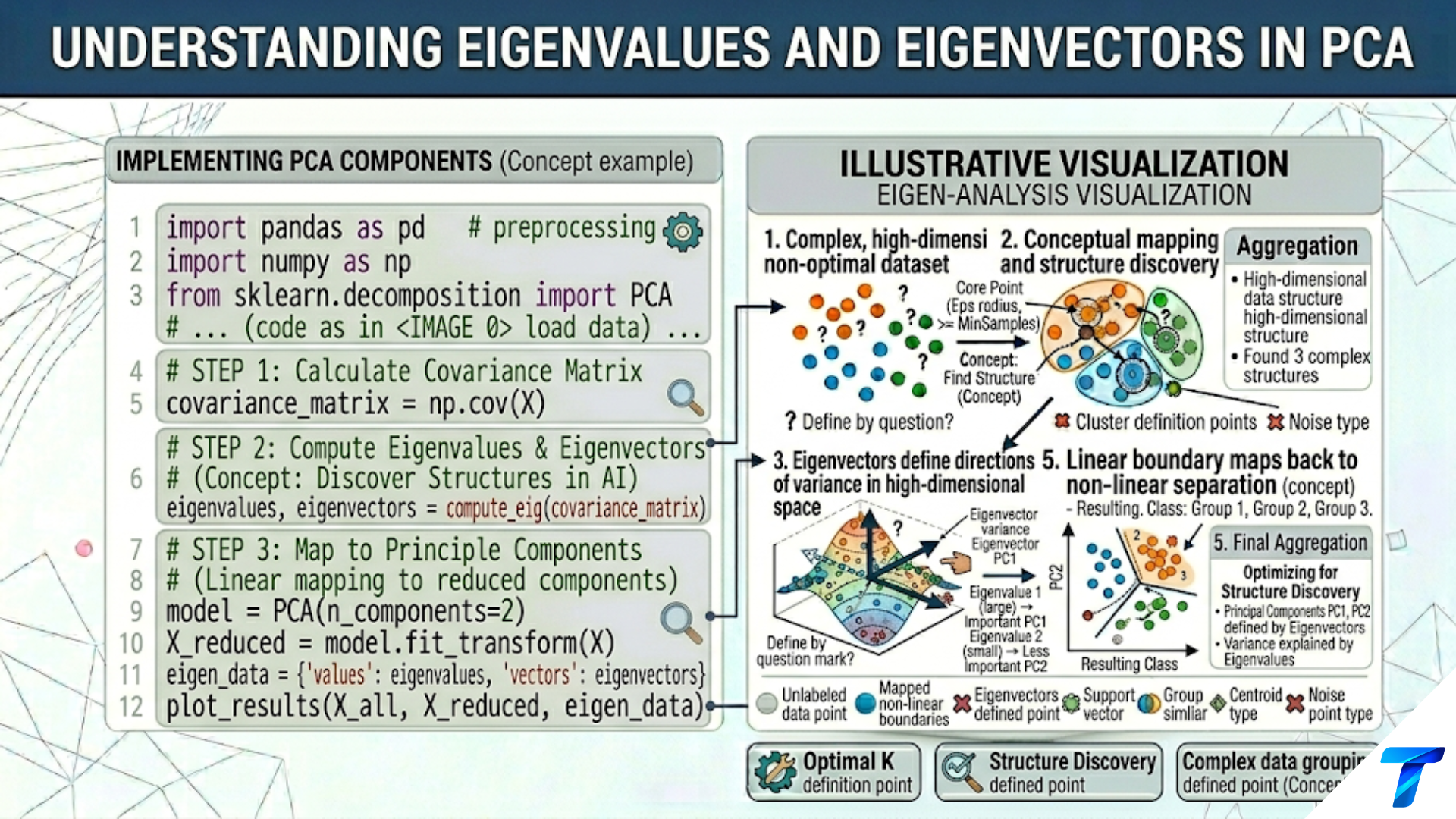 Understanding Eigenvalues and Eigenvectors in PCA Understanding Eigenvalues and Eigenvectors in PCA