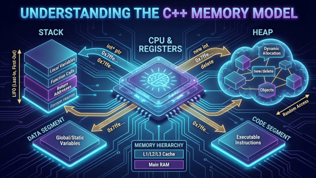 Understanding the C++ Memory Model: A Complete Guide with Examples