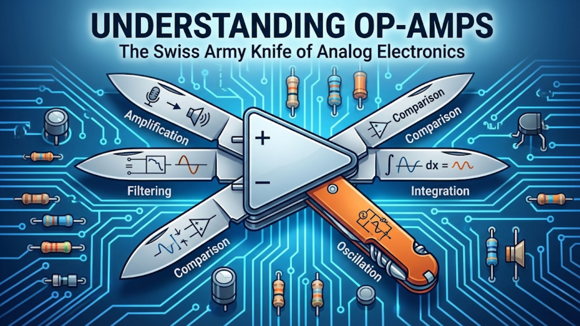 Understanding Op-Amps: The Swiss Army Knife of Analog Electronics