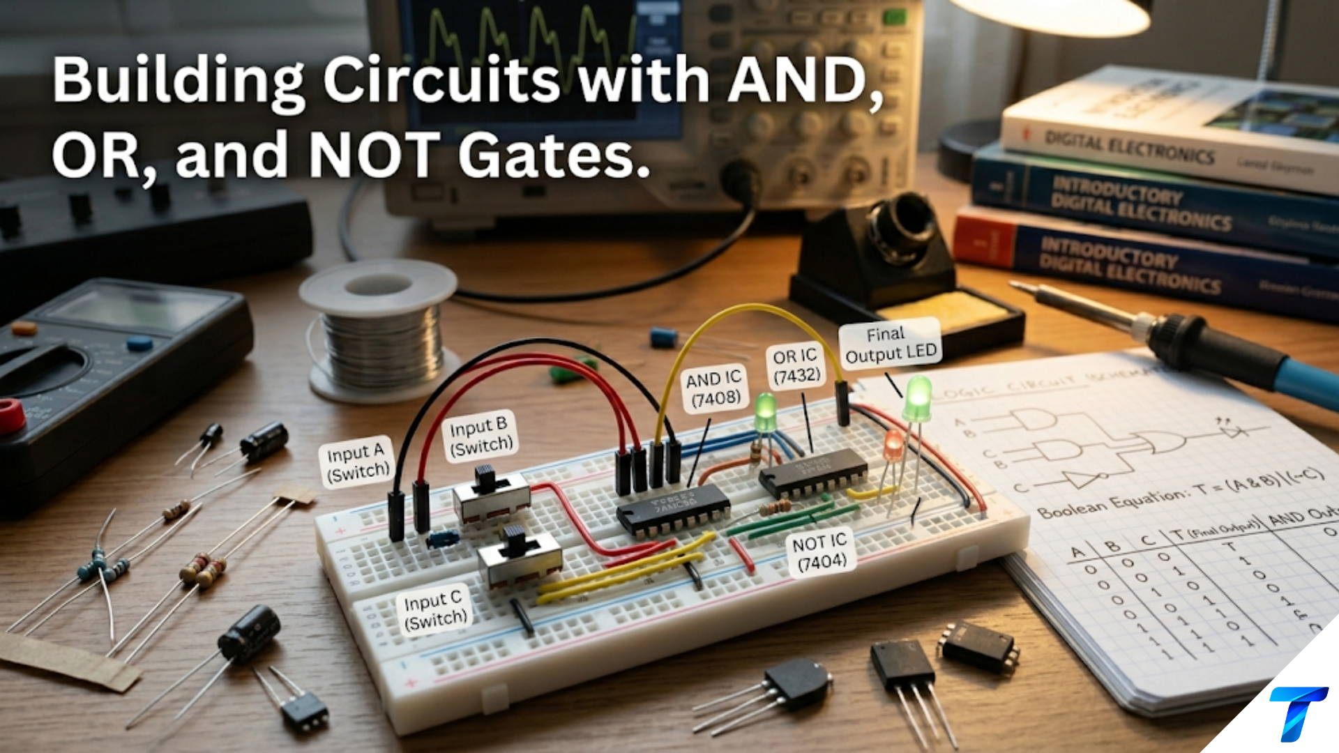 Building Circuits with AND, OR, and NOT Gates Building Circuits with AND, OR, and NOT Gates
