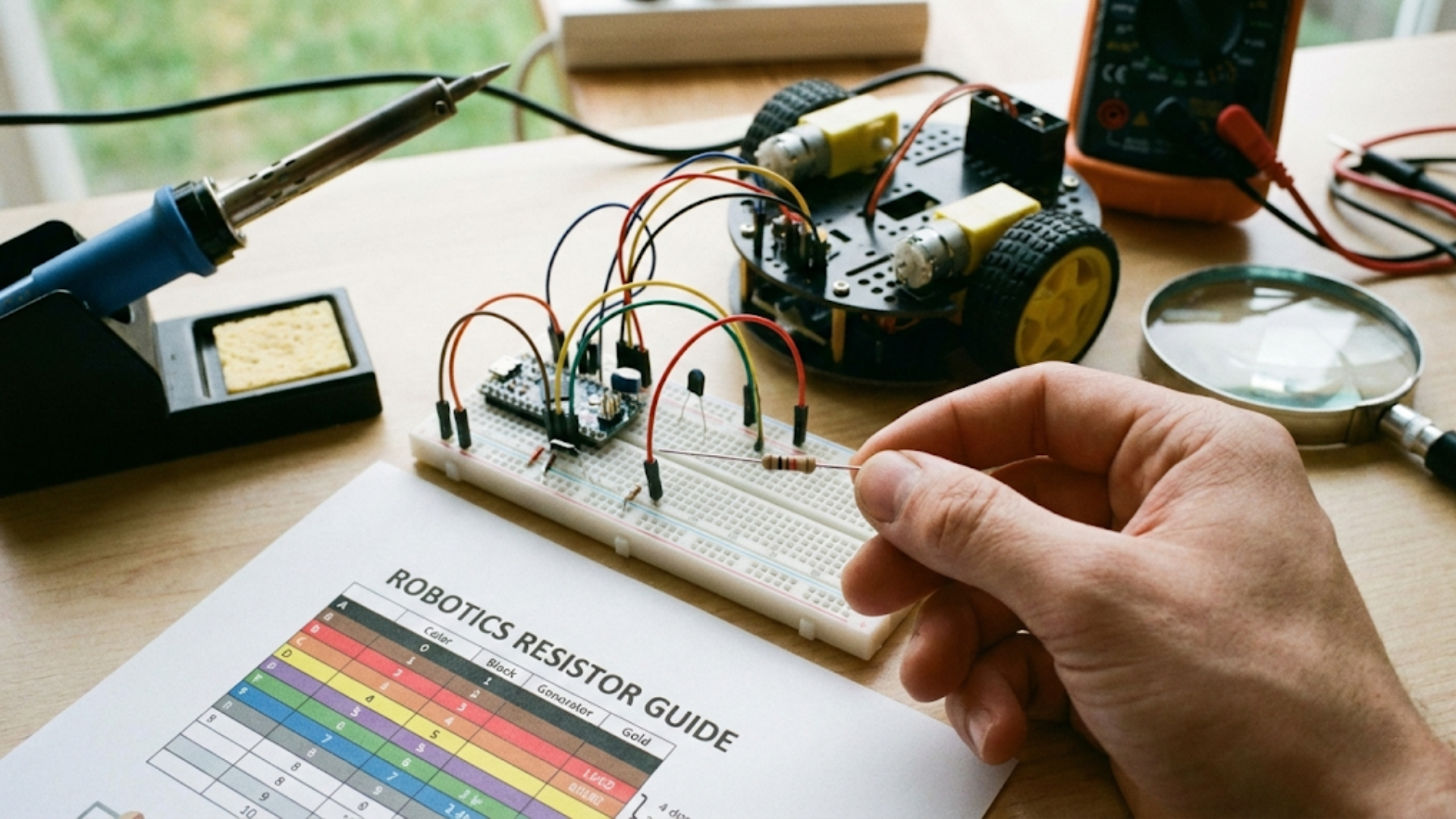 Reading Resistor Color Codes for Robotics Projects Reading Resistor Color Codes for Robotics Projects