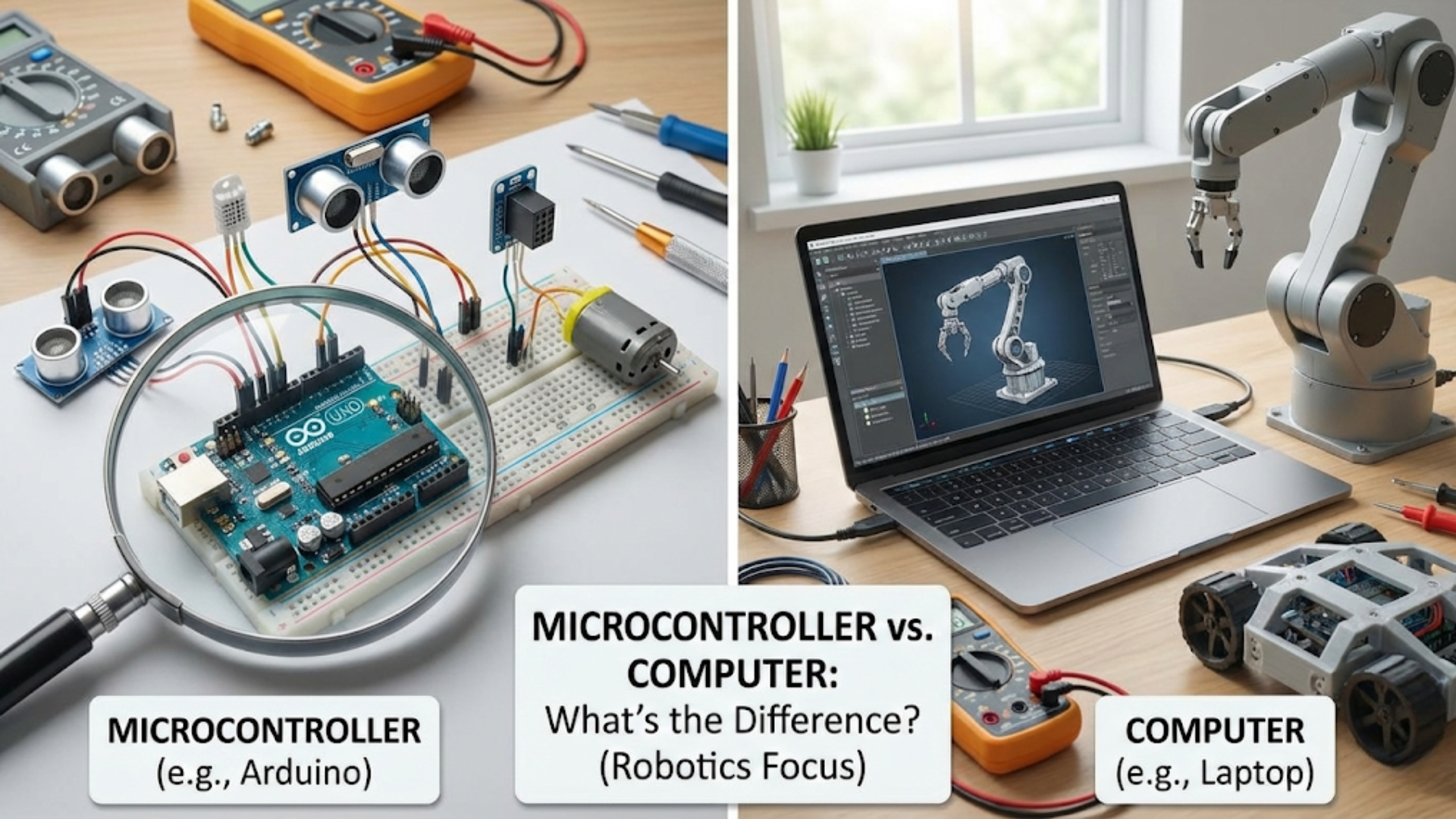 What Is a Microcontroller and How Is It Different from a Computer? What Is a Microcontroller and How Is It Different from a Computer?