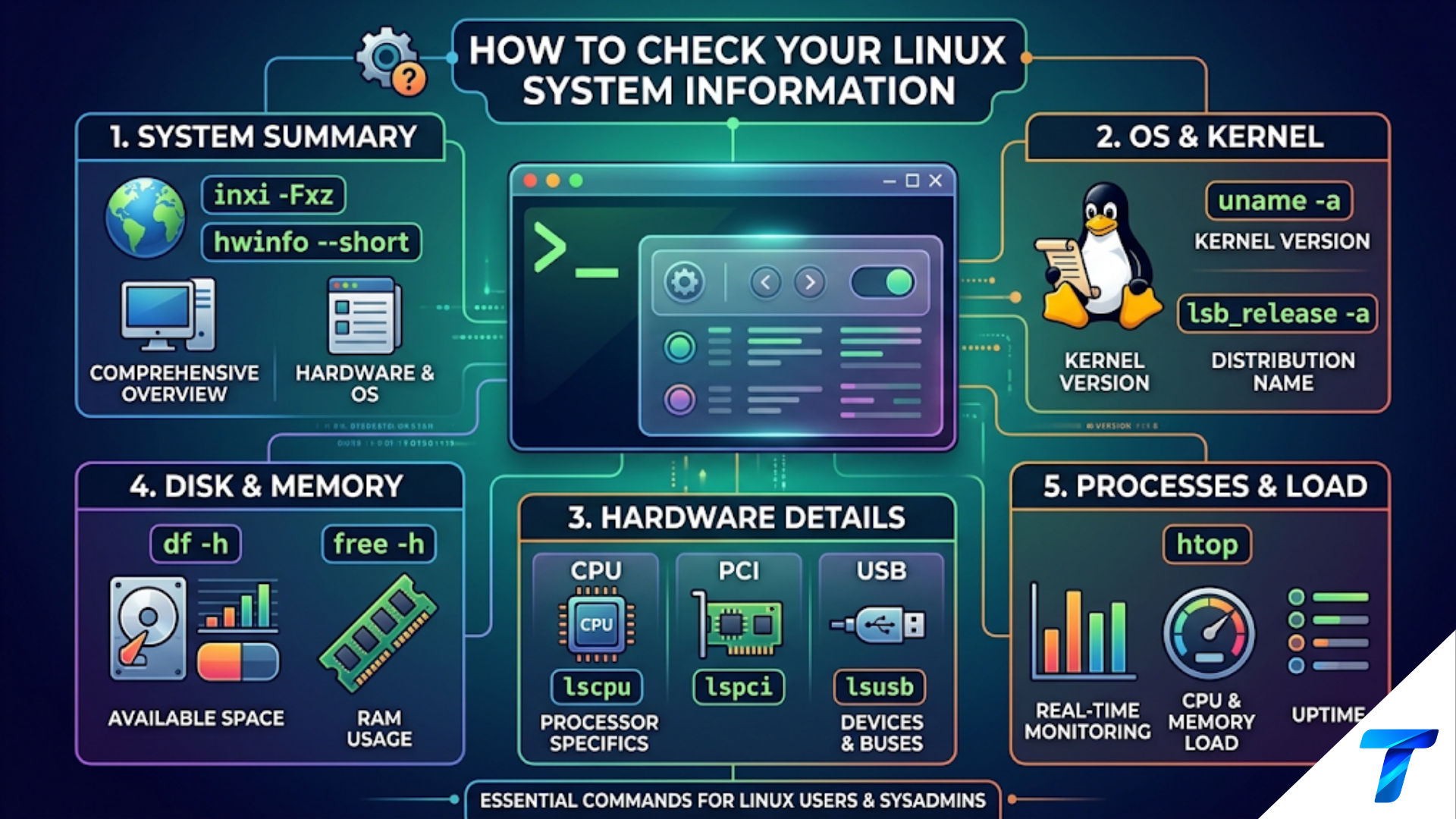 Basic Data Visualization Types ow to Check Your Linux System Information: Complete Command Guide